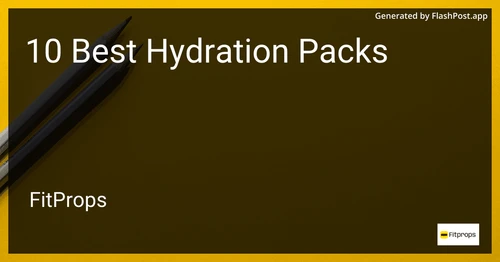 10 Best Hydration Packs in 2025 image
