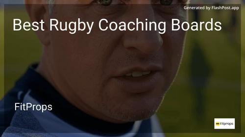 6 Best Rugby Coaching Boards in 2025 image