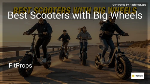 9 Best Scooters with Big Wheels in 2026 image