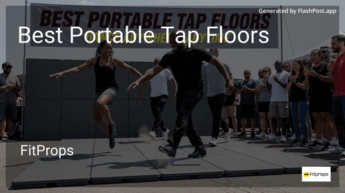 6 Best Portable Tap Floors in 2026 image