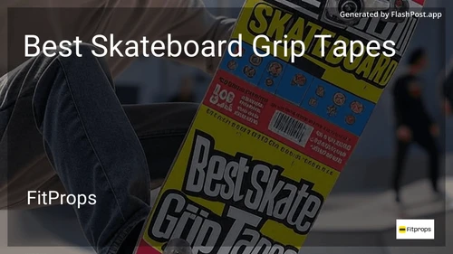 9 Best Skateboard Grip Tapes in 2026 image