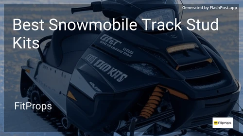 10 Best Snowmobile Track Stud Kits in 2026 image