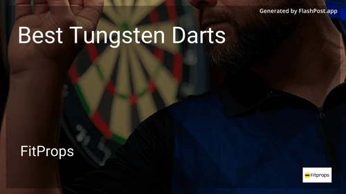 9 Best Tungsten Darts in 2026 image