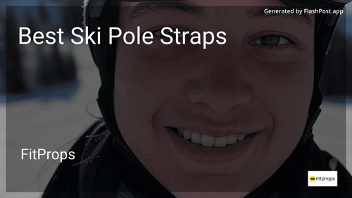 8 Best Ski Pole Straps in 2026 image