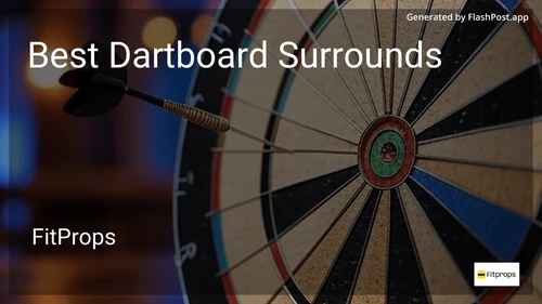 9 Best Dartboard Surrounds in 2026 image