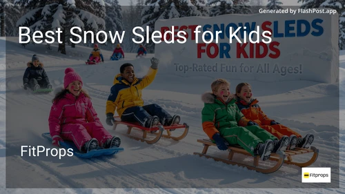 6 Best Snow Sleds for Kids in 2026 image