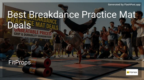 6 Best Breakdance Practice Mat Deals in 2026 image