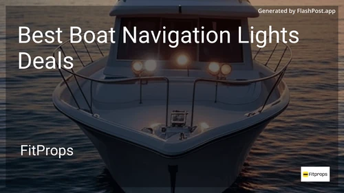6 Best Boat Navigation Lights Deals in 2026 image