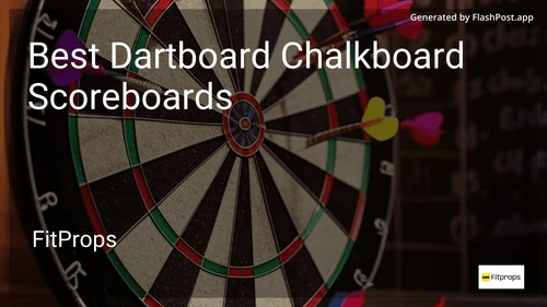 7 Best Dartboard Chalkboard Scoreboards in 2026 image