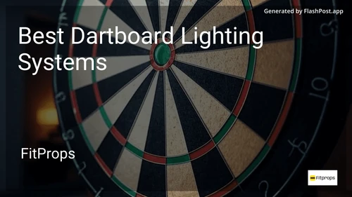 8 Best Dartboard Lighting Systems in 2026 image