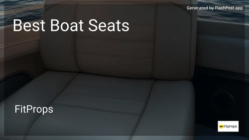 6 Best Boat Seats in 2026 preview