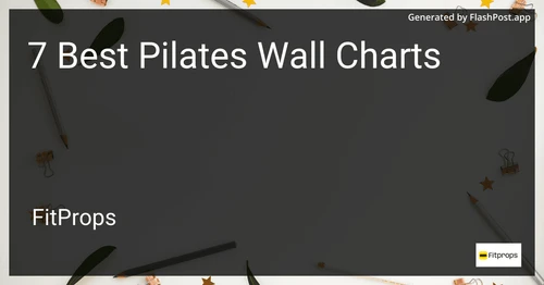 7 Best Pilates Wall Charts in 2025 image