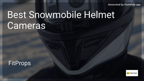 10 Best Snowmobile Helmet Cameras in 2026 image
