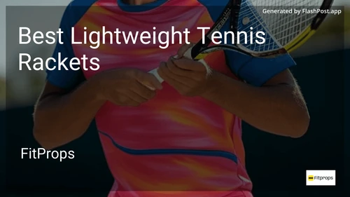 6 Best Lightweight Tennis Rackets in 2025 image