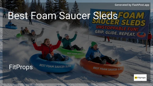 7 Best Foam Saucer Sleds in 2026 image