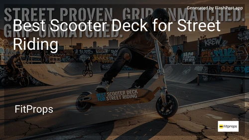 10 Best Scooter Deck for Street Riding in 2026 image