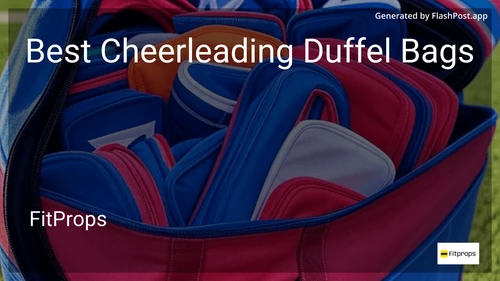 10 Best Cheerleading Duffel Bags in 2026 image