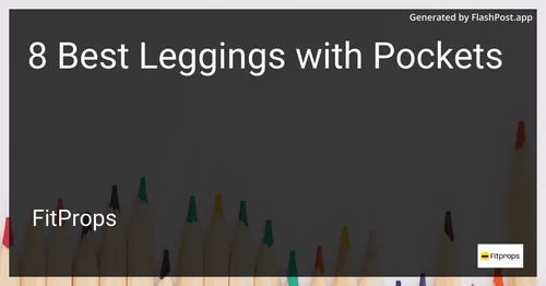 8 Best Leggings with Pockets in 2025 image