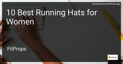 10 Best Running Hats for Women in 2025 image