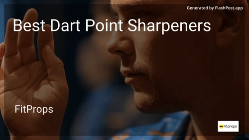 7 Best Dart Point Sharpeners in 2026 image