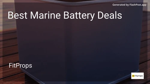 8 Best Marine Battery Deals in 2026 image