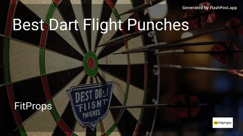 7 Best Dart Flight Punches in 2026 image