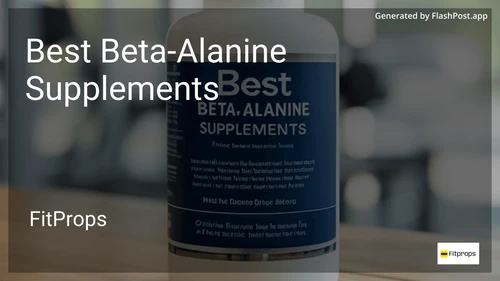 8 Best Beta-Alanine Supplements in 2025 image