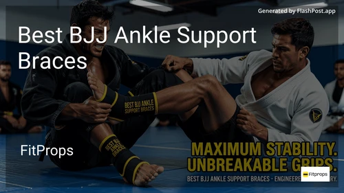 6 Best BJJ Ankle Support Braces in 2026 image