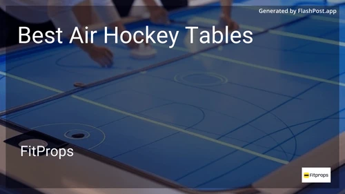 8 Best Air Hockey Tables in 2026 preview