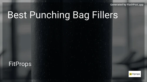 9 Best Punching Bag Fillers in 2026 image