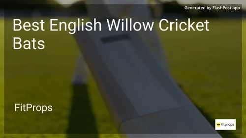 8 Best English Willow Cricket Bats in 2026 image