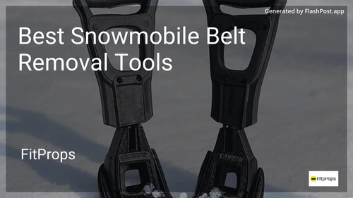 9 Best Snowmobile Belt Removal Tools in 2026 image