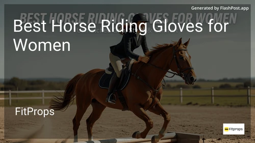 8 Best Horse Riding Gloves for Women in 2026 image