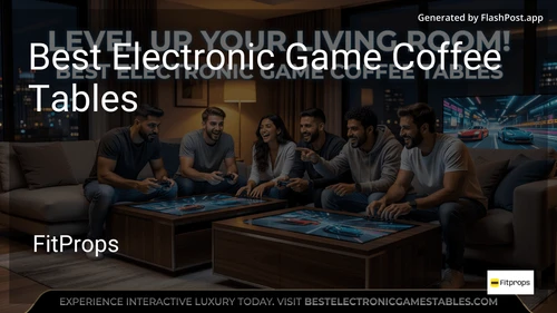9 Best Electronic Game Coffee Tables in 2026 image