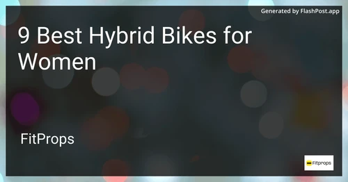 9 Best Hybrid Bikes for Women in 2025 preview