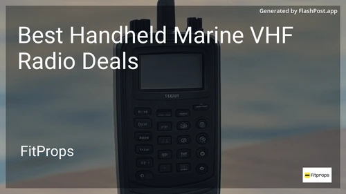 7 Best Handheld Marine VHF Radio Deals in 2026 preview