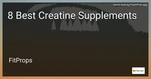 8 Best Creatine Supplements in 2025 preview