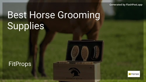 9 Best Horse Grooming Supplies in 2025 preview