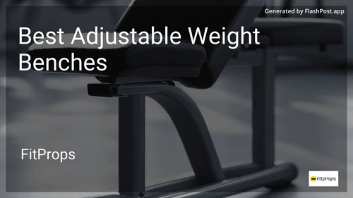 8 Best Adjustable Weight Benches in 2026 image