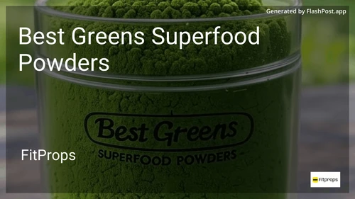 10 Best Greens Superfood Powders in 2025 preview