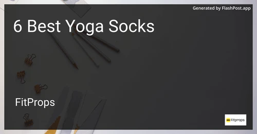 6 Best Yoga Socks in 2025 preview