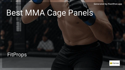 7 Best MMA Cage Panels in 2025 image