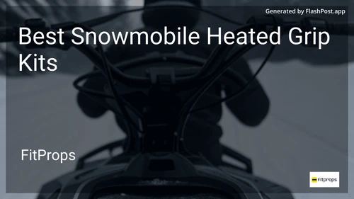 6 Best Snowmobile Heated Grip Kits in 2026 image