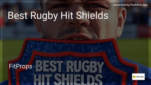 4 Best Rugby Hit Shields in 2025 image