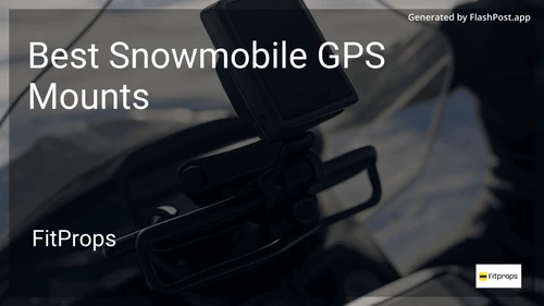 7 Best Snowmobile GPS Mounts in 2026 image