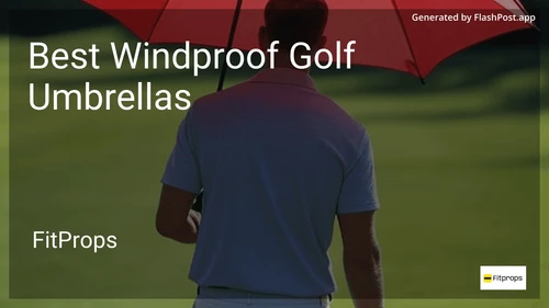 6 Best Windproof Golf Umbrellas in 2026 preview
