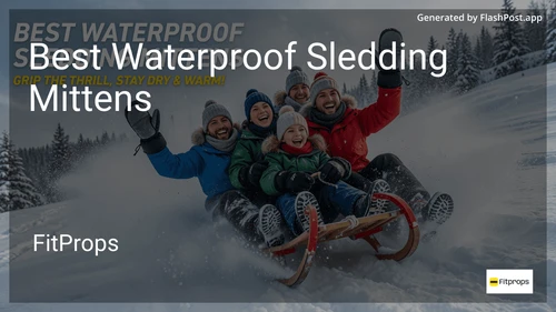 9 Best Waterproof Sledding Mittens in 2026 image