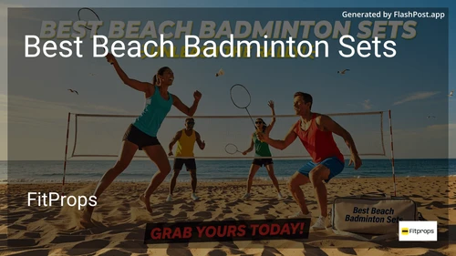 8 Best Beach Badminton Sets in 2026 image