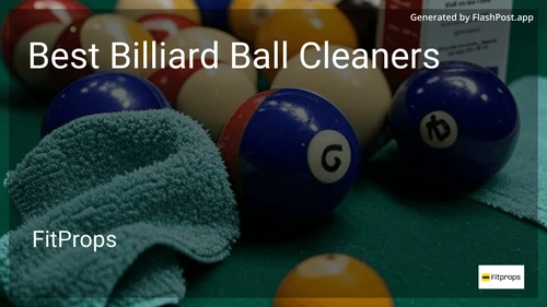 9 Best Billiard Ball Cleaners in 2025 image