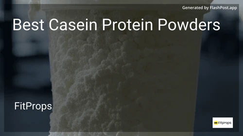 6 Best Casein Protein Powders in 2025 image